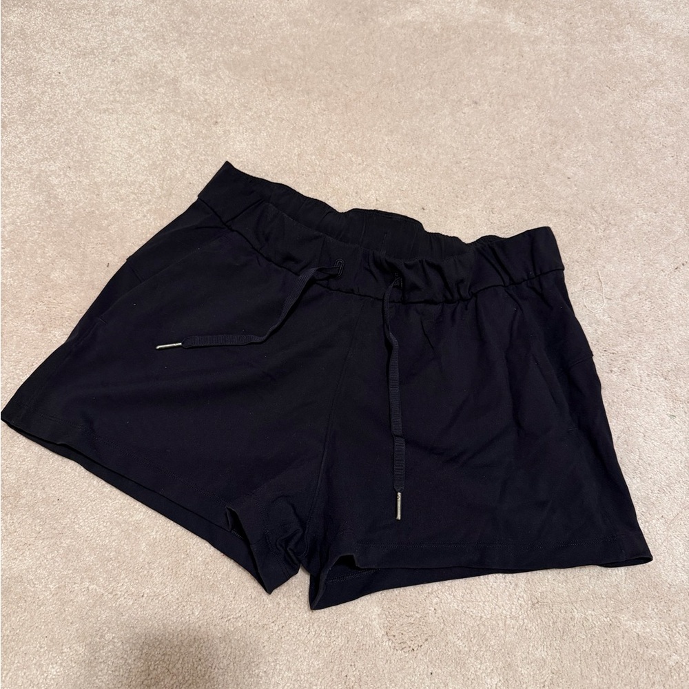 Women's Black Lululemon Shorts
